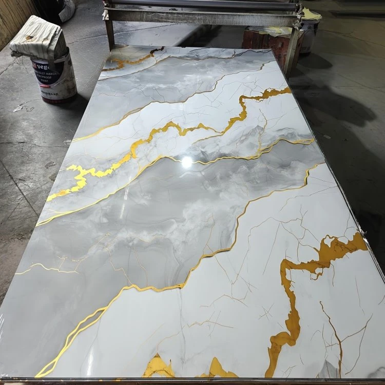 PVC marmora loksne dažādās krāsās